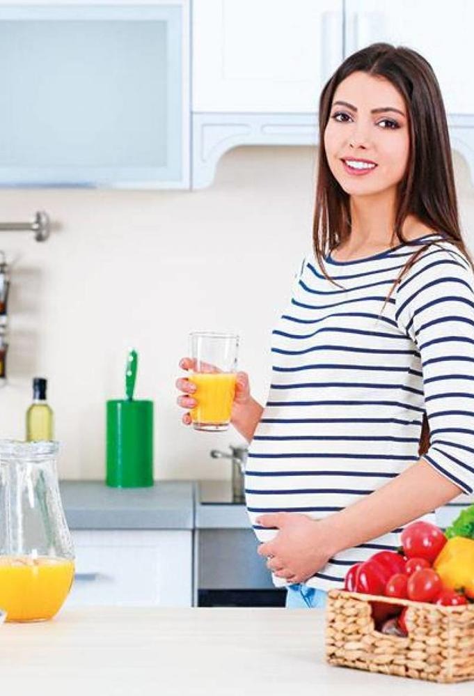 النظام الغذائي للمرأة في فترة الحامل