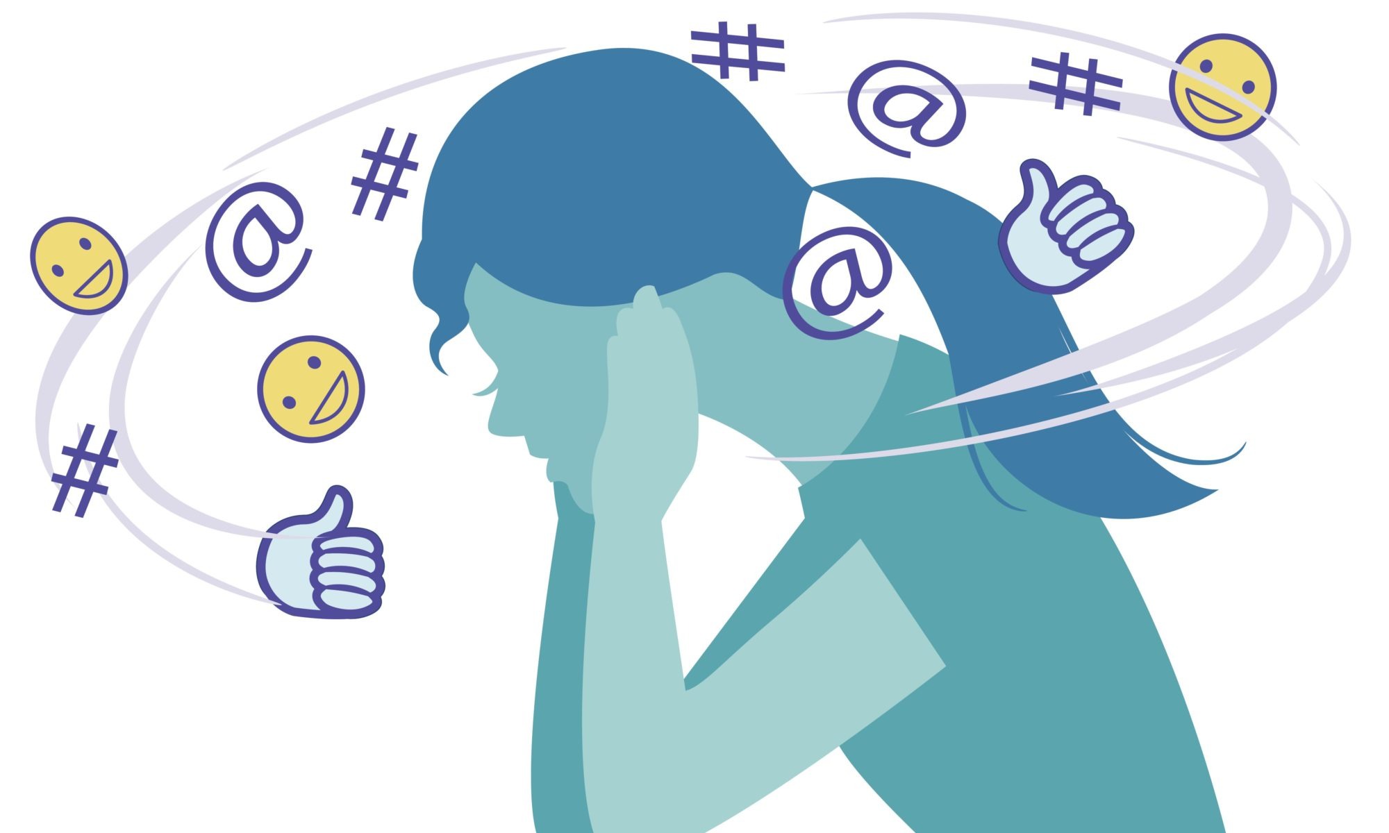 أهم 10 تأثيرات للشبكات الاجتماعية على الصحة العقلية